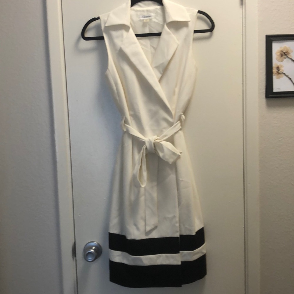 Wrapped business dress